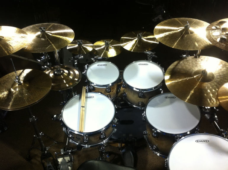 Evans drum heads