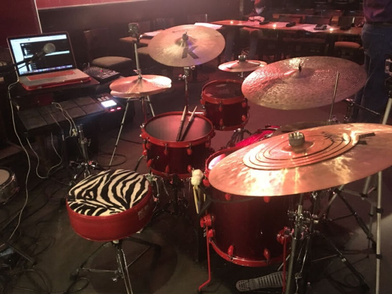 Mapex and Zildjians